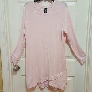Oversized supersoft sweatshirt tunic